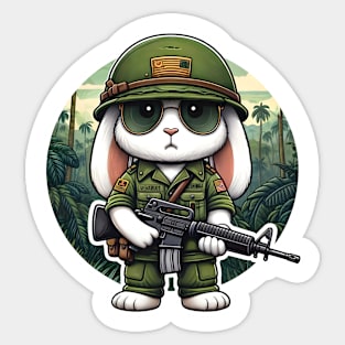 Tactical Rabbit Sticker